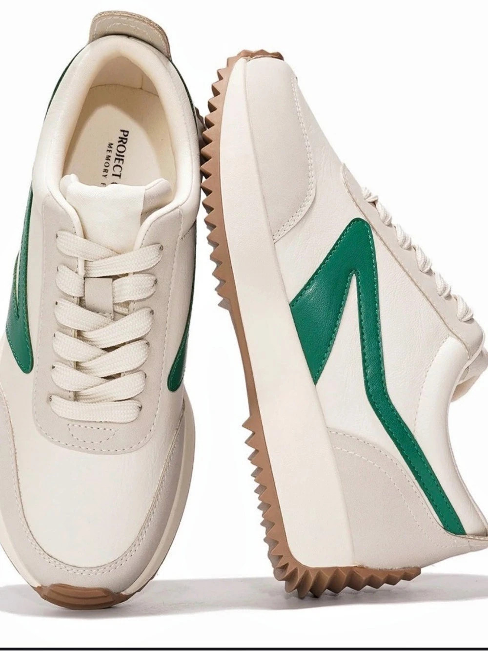 Project Cloud Volley Women's Sneakers
White & Green